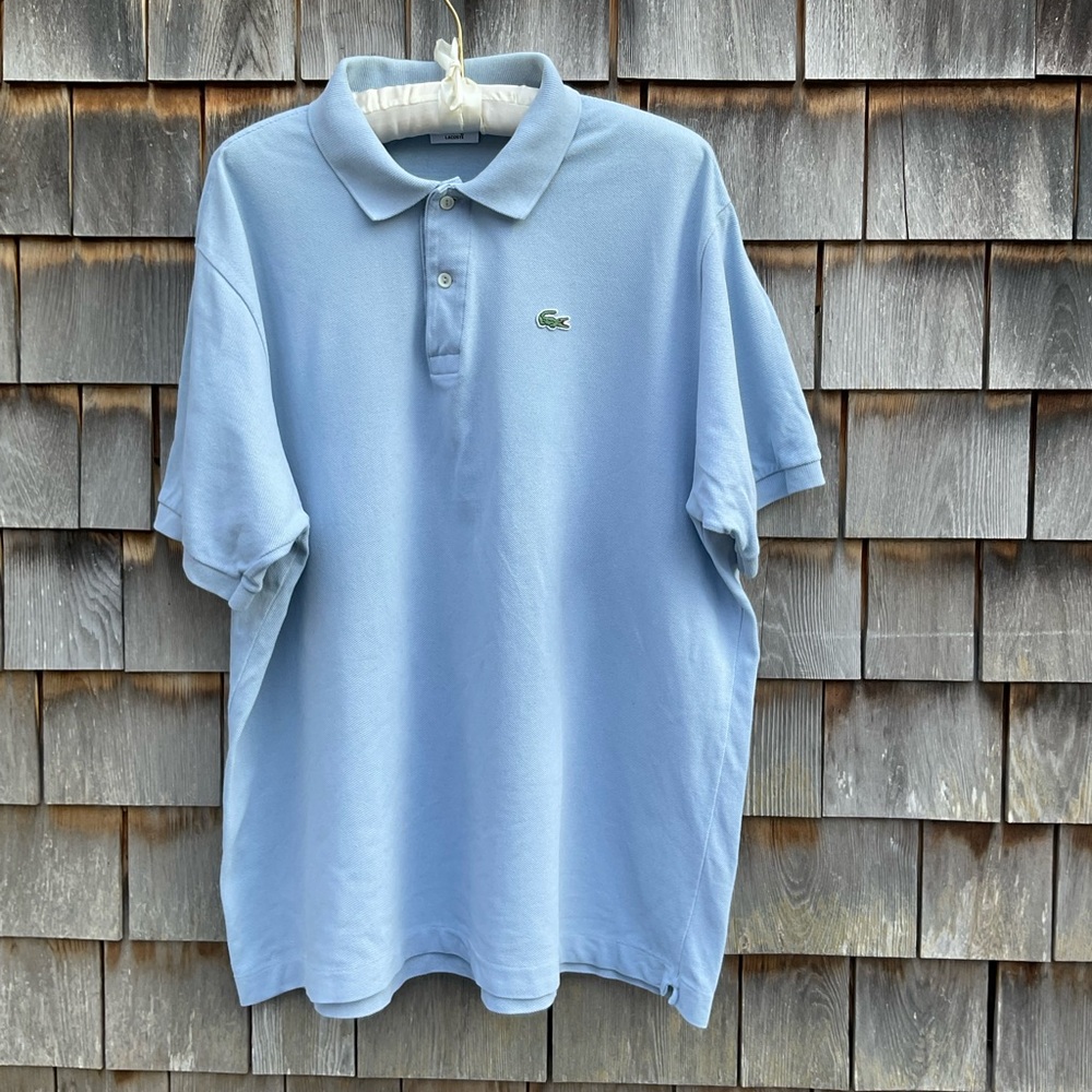 Lacoste Men's Sky Blue Polo Shirt